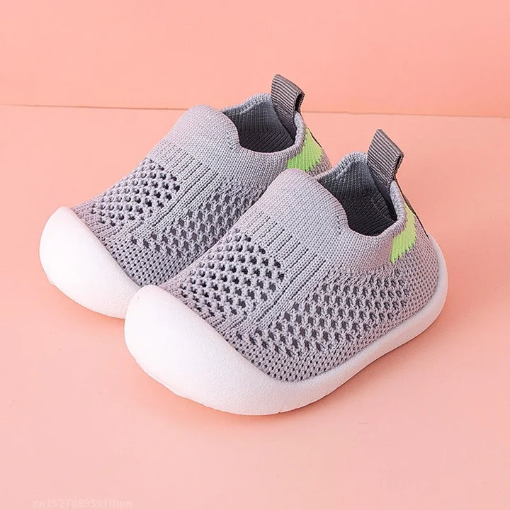 Atmungsaktive Kinder Sneaker mit Stretch und Komfortsohle-Luzern Mode