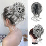 Haarverlängerung Clip | Golvende Knot | Volume | Synthetisch | Clip-In-Grau-Luzern Mode