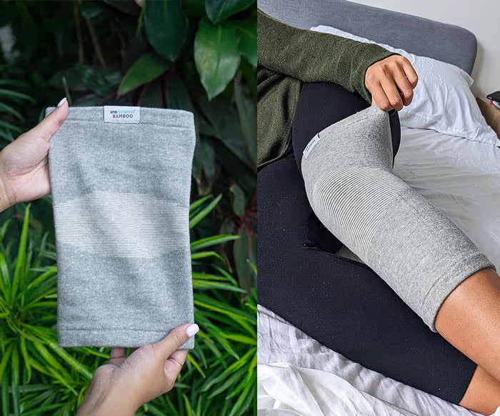 Kniebandage | Set | Komfortabel | Unterstützung | Atmungsaktiv | Leicht | Diskret | Ergonomisch-Luzern Mode