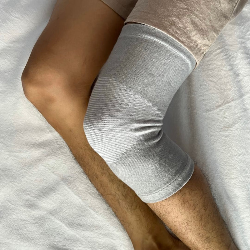 Kniebandage | Set | Komfortabel | Unterstützung | Atmungsaktiv | Leicht | Diskret | Ergonomisch-Luzern Mode