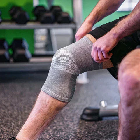 Kniebandage | Set | Komfortabel | Unterstützung | Atmungsaktiv | Leicht | Diskret | Ergonomisch-Luzern Mode