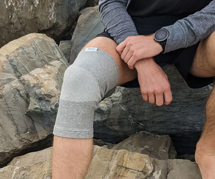Kniebandage | Set | Komfortabel | Unterstützung | Atmungsaktiv | Leicht | Diskret | Ergonomisch-Luzern Mode