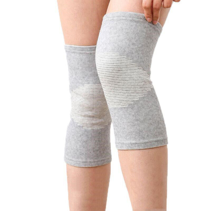 Kniebandage | Set | Komfortabel | Unterstützung | Atmungsaktiv | Leicht | Diskret | Ergonomisch-M (Körpergewicht 60-80 kg)-Luzern Mode