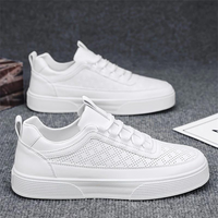Herren Sneaker Leder Atmungsaktiv Bequem Rutschfest-Luzern Mode