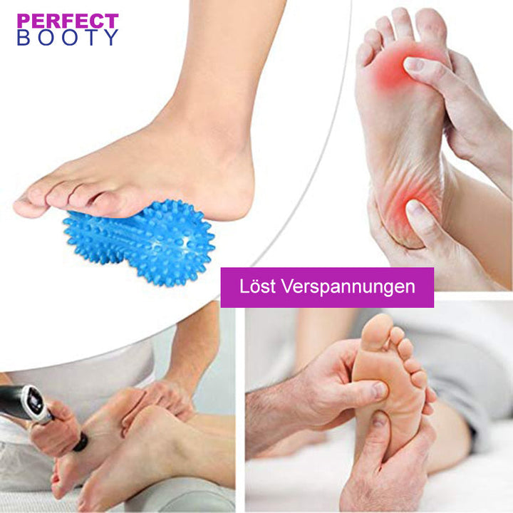Fußmassage-Rolle | Kompakt | Vielseitig | Komfortabel | Noppen | Langlebig-Luzern Mode