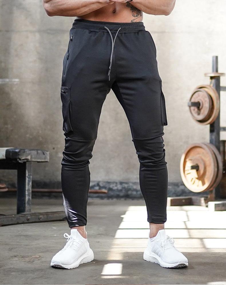 Herren Camo Jogginghose mit Taschen für Fitnessstudio-Luzern Mode