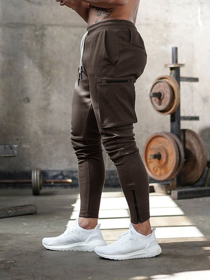 Herren Camo Jogginghose mit Taschen für Fitnessstudio-Luzern Mode