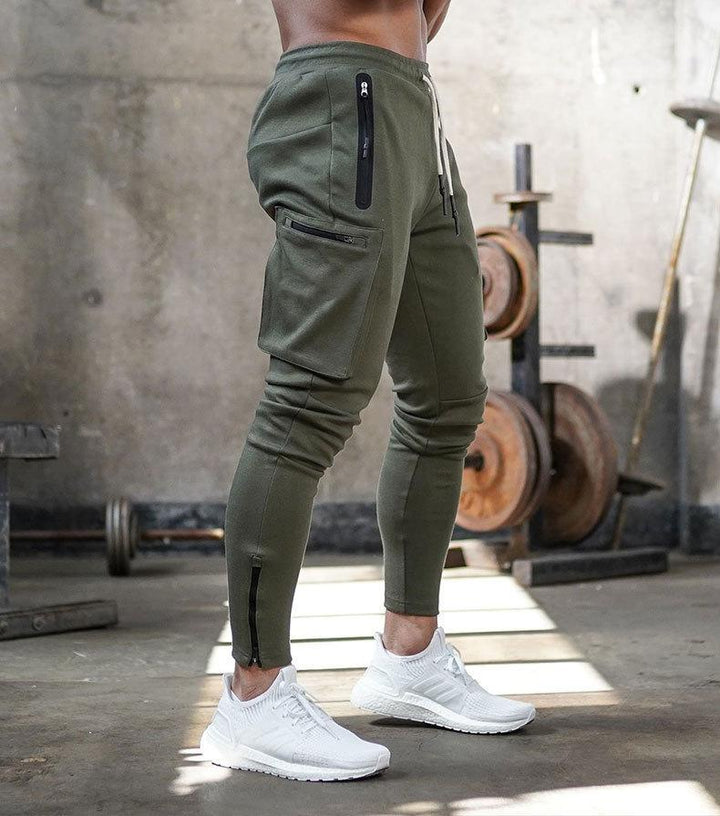 Herren Camo Jogginghose mit Taschen für Fitnessstudio-Luzern Mode