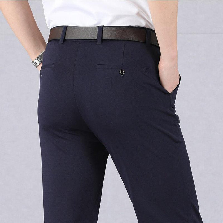 Herren Chinohose mit Stretchkomfort für Büro und Freizeit-Luzern Mode