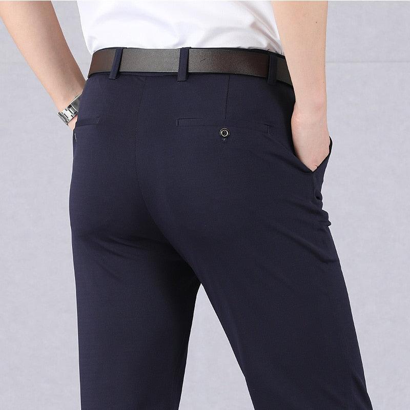 Herren Chinohose mit Stretchkomfort für Büro und Freizeit-Luzern Mode