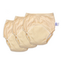 Bio-Baumwolle Spitzenwindel für Babys - Weiche Stoffwindel-Beige (3 Stück)-Medium (8-11 kg)-Luzern Mode