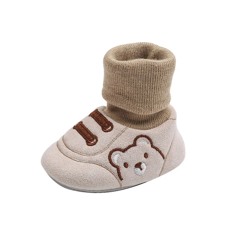 Kleinkinderschuhe | Rutschfest | Gummisohle | Niedlich | Flexibel-Luzern Mode