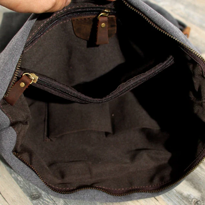 Leinwand Schultertasche Damen - Praktische Umhängetasche-Luzern Mode