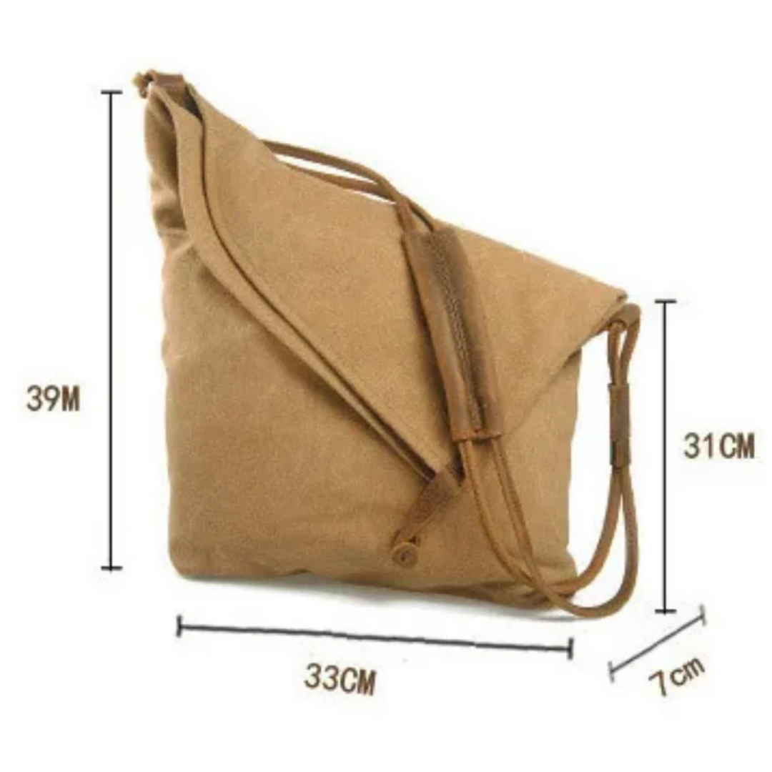 Leinwand Schultertasche Damen - Praktische Umhängetasche-Luzern Mode