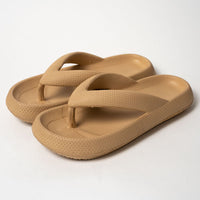 Komfort Slipper Damen und Herren | Weich | Rutschfest | Sommer Zehentrenner-Luzern Mode