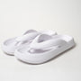 Komfort Slipper Damen und Herren | Weich | Rutschfest | Sommer Zehentrenner-Weiß-36-Luzern Mode