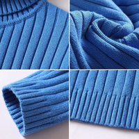 Herren Rollkragenpullover aus Strick für Herbst/Winter-Luzern Mode