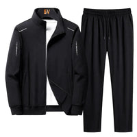 Herren Jogginganzug Zweiteilig Streetwear Trainingsanzug-Luzern Mode