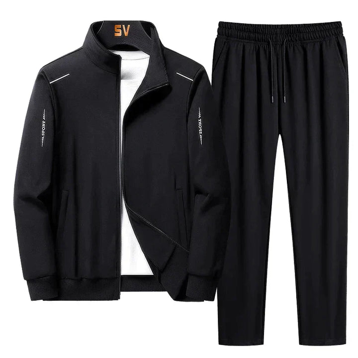 Herren Jogginganzug Zweiteilig Streetwear Trainingsanzug-Luzern Mode