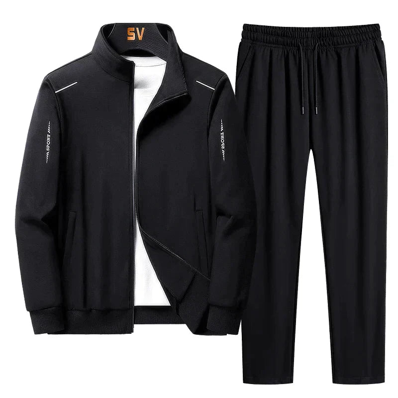 Herren Jogginganzug Zweiteilig Streetwear Trainingsanzug-Luzern Mode