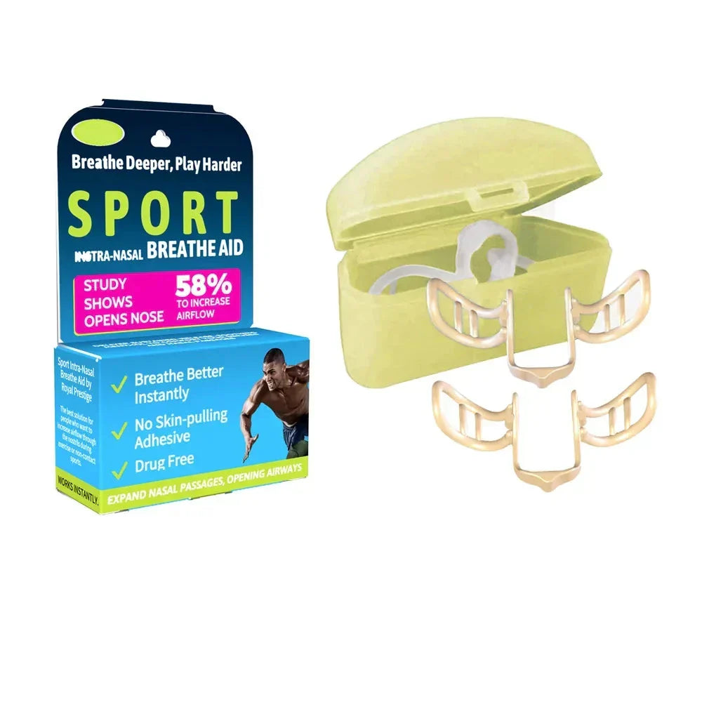 Anti-Schnarch-Nasenclip | Silikon Luft Komfortabel Langlebig Nachtruhe-Luzern Mode
