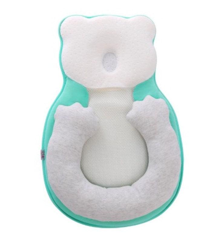 Babynest | Kissen | Komfortabel | Atmungsaktiv | Ergonomisch | Kompakt | Tragbar-Blau-Luzern Mode