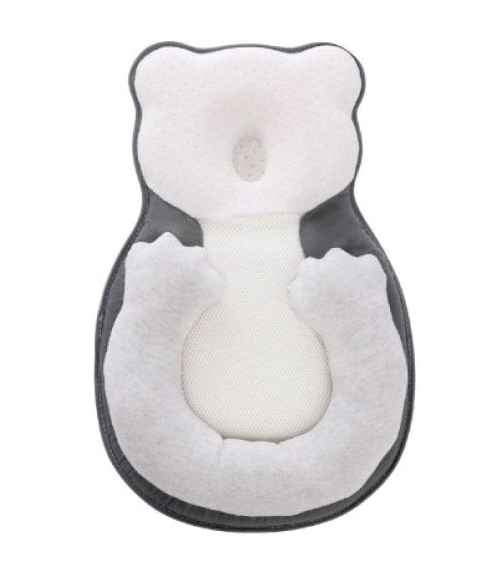 Babynest | Kissen | Komfortabel | Atmungsaktiv | Ergonomisch | Kompakt | Tragbar-Grau-Luzern Mode