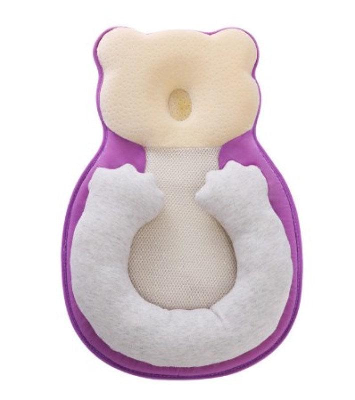 Babynest | Kissen | Komfortabel | Atmungsaktiv | Ergonomisch | Kompakt | Tragbar-Lila-Luzern Mode