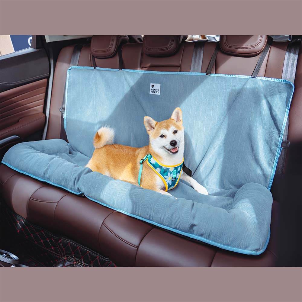 Hundeautositzbett | Komfortabel | Schützend | Langlebig | Weich | Wasserdicht-Luzern Mode