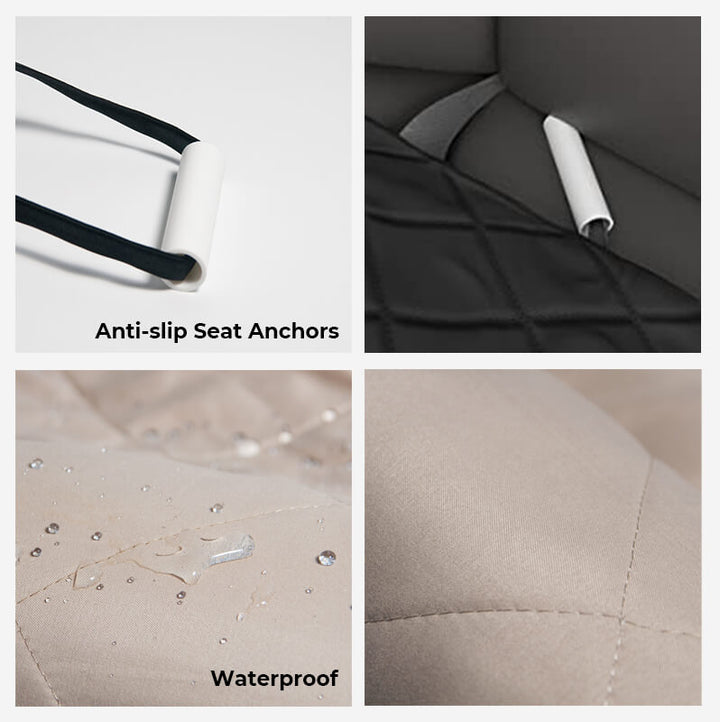 Hundeautositzbett | Komfortabel | Schützend | Langlebig | Weich | Wasserdicht-Luzern Mode