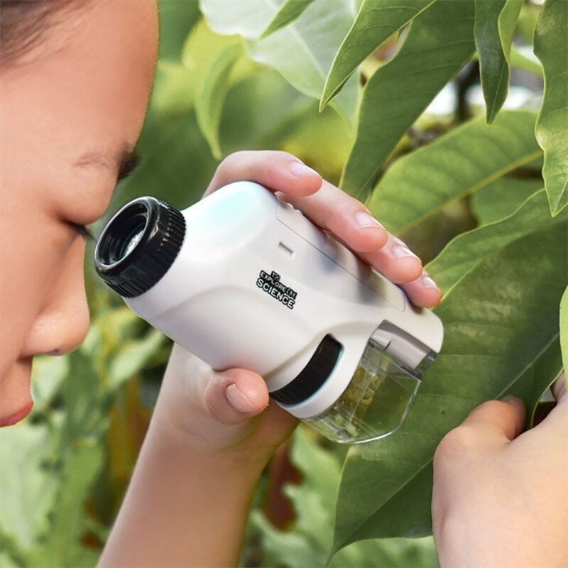 Kindermikroskop | LED Kompakt Tragbar Wissenschaft Lehrreich Einfach-Luzern Mode