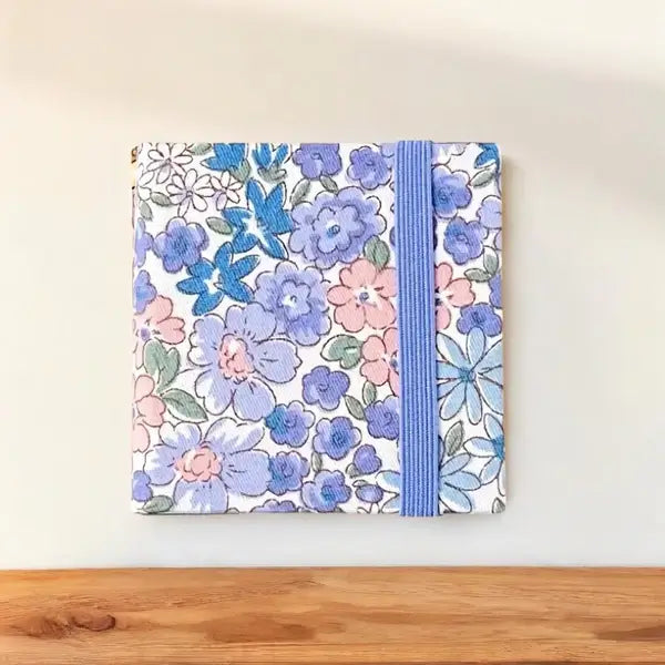 Kompaktes Aquarellset | Kreativ | Überall und jederzeit | Taschenformat-Lila Blumen-Luzern Mode