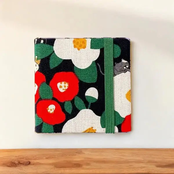 Kompaktes Aquarellset | Kreativ | Überall und jederzeit | Taschenformat-Schwarze Blumen-Luzern Mode