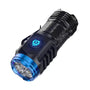 LED Taschenlampe | Kompakt Hell USB-C Wiederaufladbar Leicht Wasserdicht-Schwarz-Luzern Mode