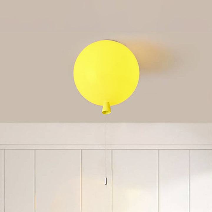 Ballon-Deckenlampe | LED Modern Kompakt Vielseitig Schlicht Farbig-20CM-Gelb-Luzern Mode