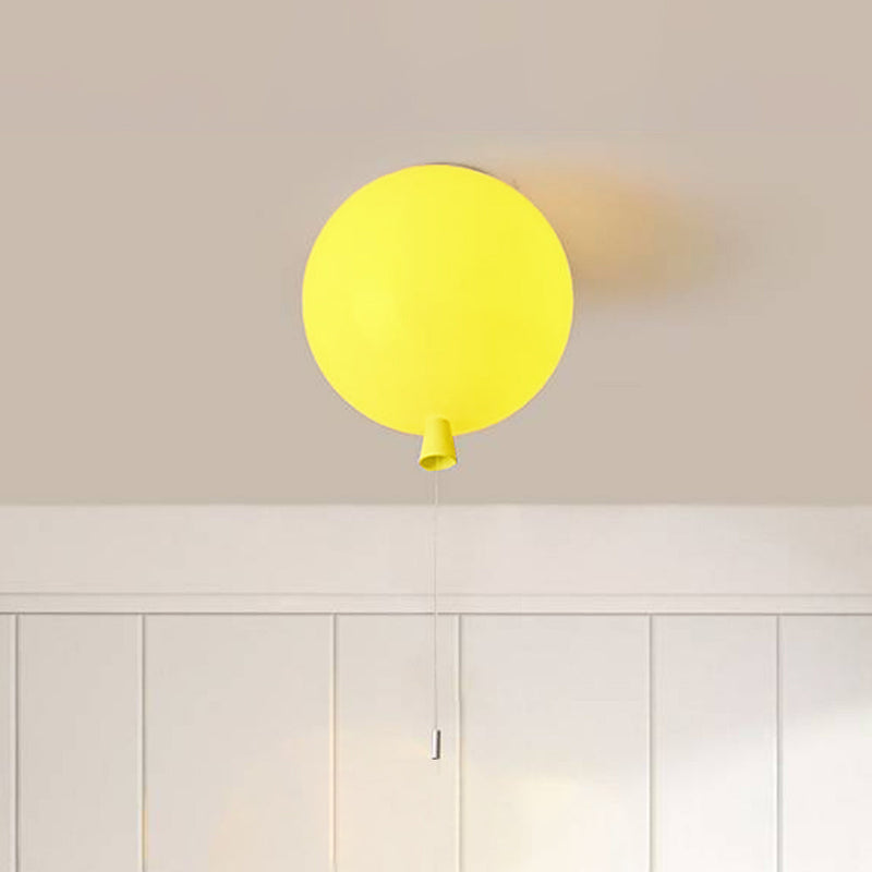 Ballon-Deckenlampe | LED Modern Kompakt Vielseitig Schlicht Farbig-20CM-Gelb-Luzern Mode