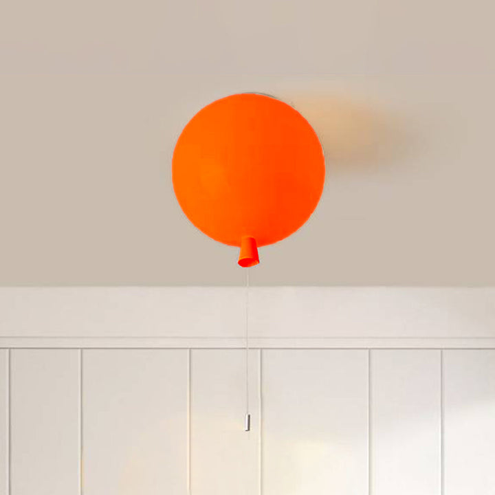 Ballon-Deckenlampe | LED Modern Kompakt Vielseitig Schlicht Farbig-20CM-Orange-Luzern Mode