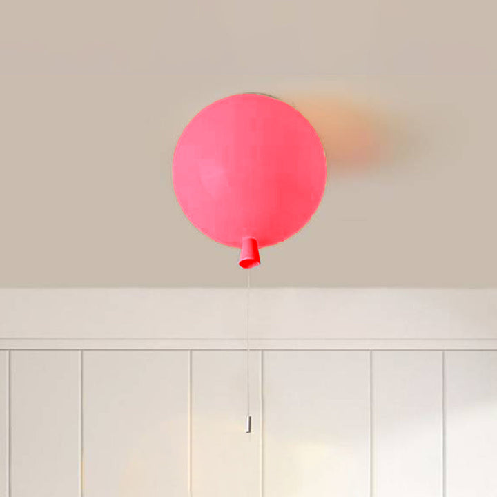 Ballon-Deckenlampe | LED Modern Kompakt Vielseitig Schlicht Farbig-20CM-Rosa-Luzern Mode