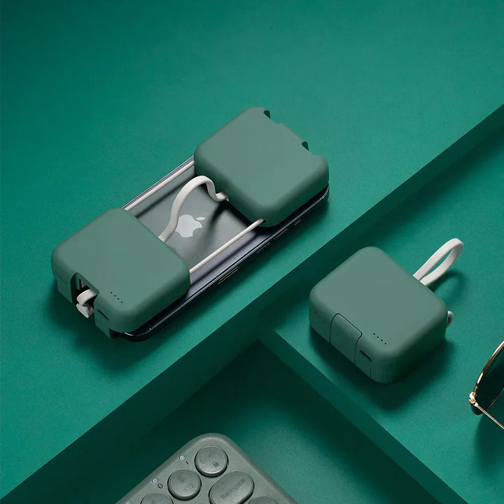 Powerbank | Klein Kompakt Leicht Vielseitig 5000mAh USB-C Wiederaufladbar-Luzern Mode
