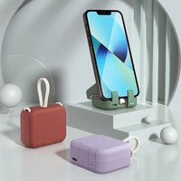 Powerbank | Klein Kompakt Leicht Vielseitig 5000mAh USB-C Wiederaufladbar-Luzern Mode
