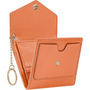 Luxuriöse Damen Leder Geldbörse mit Schlüsselanhänger-Orange-Luzern Mode