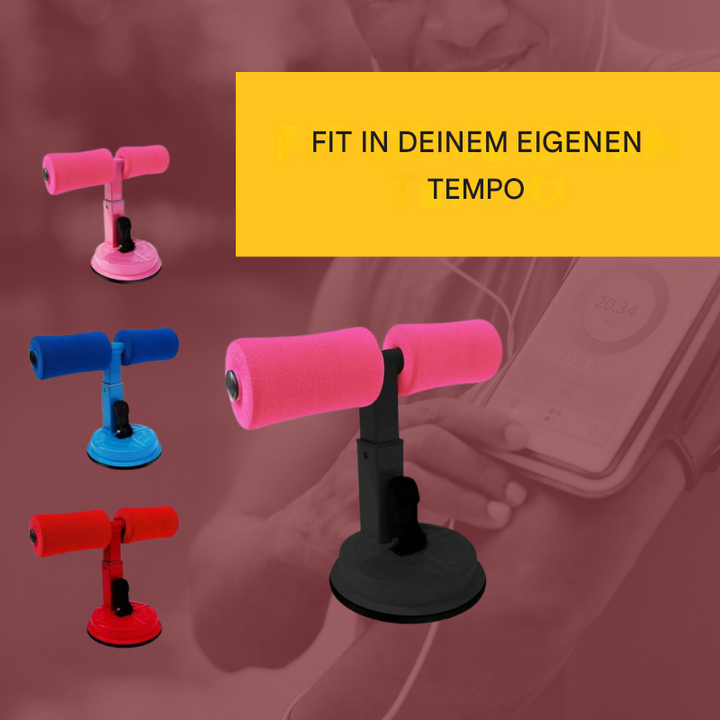 Bauchmuskeltrainer | Kompakt Vielseitig Saugnapf Effektiv Fitness Zuhause-Luzern Mode