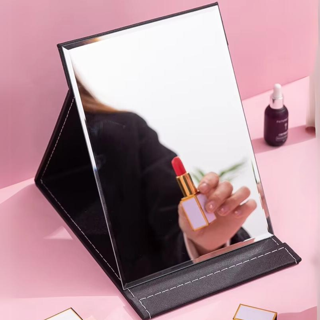 Make-Up Spiegel | Ständer Rechteckig Faltbar Kompakt Verstellbar-Luzern Mode