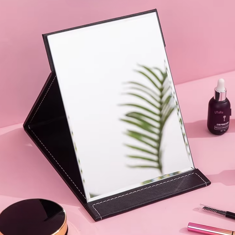 Make-Up Spiegel | Ständer Rechteckig Faltbar Kompakt Verstellbar-Luzern Mode