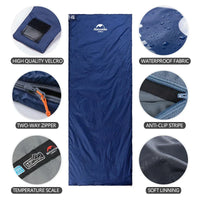 Schlafsack | Kompakt | Leicht | Bequem | Warm | Atmungsaktiv | Langlebig | Vielseitig-Luzern Mode