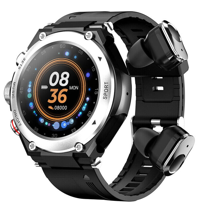 Herren Smartwatch mit Herzfrequenz- und Blutdruckmessung-Luzern Mode