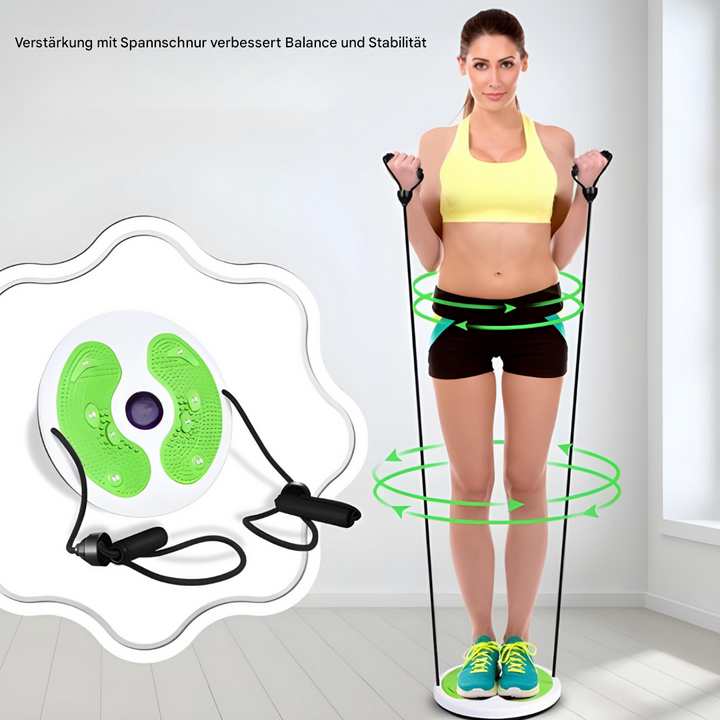 Core-Trainer | Twist Magnetisch Kompakt Antirutsch Benutzerfreundlich-Luzern Mode