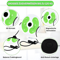 Core-Trainer | Twist Magnetisch Kompakt Antirutsch Benutzerfreundlich-Luzern Mode