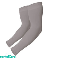 Kompressions-Armsleeve | Bequem | Gezielt | Atmungsaktiv | Dehnbar | Einfarbig-1 Pack-Grau-Luzern Mode