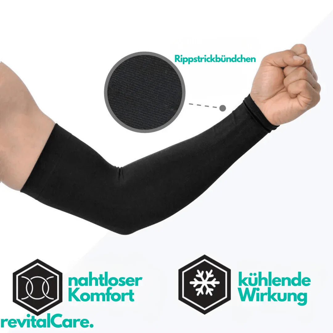 Kompressions-Armsleeve | Bequem | Gezielt | Atmungsaktiv | Dehnbar | Einfarbig-Luzern Mode